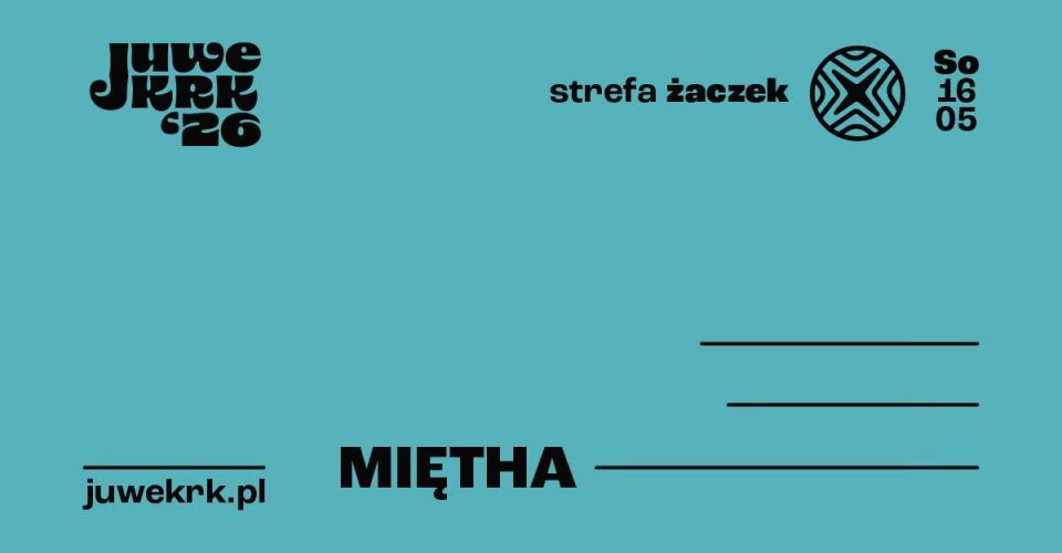 Juwenalia Krakowskie 2026 – STREFA ŻACZEK | JUWESOBOTA - Kraków