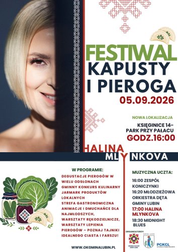 Festiwal Kapusty i Pieroga 2026 w Księginicach – Program, Halina Mlynkova