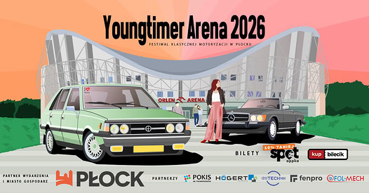 Youngtimer Arena Płock 2026 – Festiwal Klasycznej Motoryzacji w Orlen Arenie