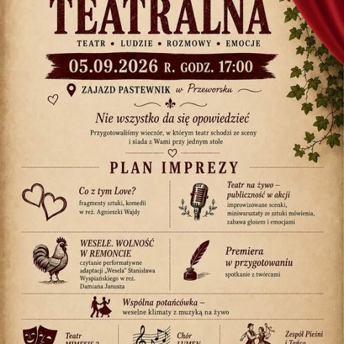 Biesiada Teatralna w Przeworsku 2026 – Program, Atrakcje, Potańcówka