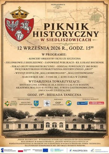 Piknik Historyczny 2026 w Siedliszowicach. Pokazy rekonstrukcji, program i atrakcje