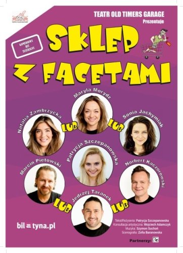 „Sklep z facetami” w Żarach – Spektakl Komediowy w ŻDK „Luna” (21 Listopada)
