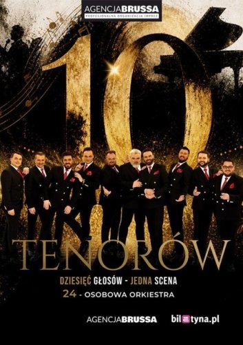 10 Tenorów w Zielonej Górze – Nowy Program „10 głosów, jedna scena” (Aula UZ)
