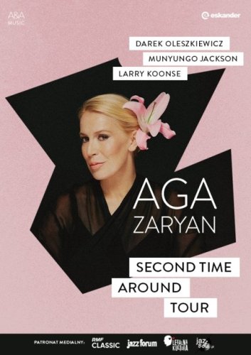 Koncert Agi Zaryan – Trasa „Second Time Around” w Zielonej Górze (Filharmonia)