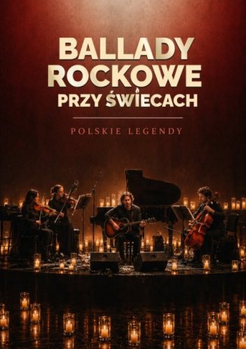 Ballady Rockowe przy Świecach: Polskie Legendy w Zielonej Górze (Filharmonia)