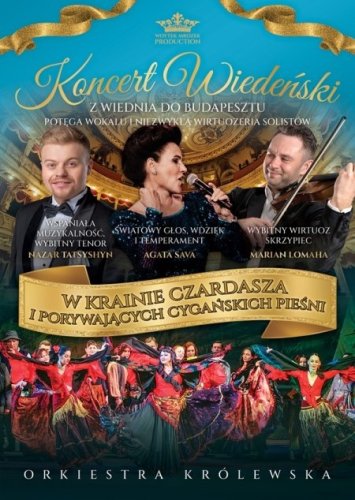Koncert Wiedeński „W Krainie Czardasza” w Zielonej Górze (Filharmonia)