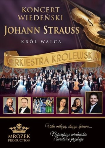 Koncert Wiedeński – Johann Strauss Gala: Orkiestra Królewska w Zielonej Górze (Filharmonia)