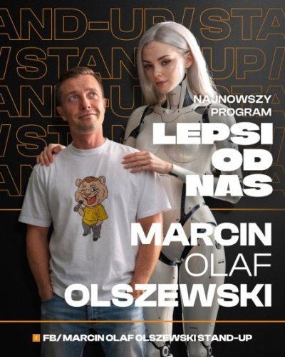 Marcin Olaf Olszewski Stand-Up: „Lepsi od nas” w Zielonej Górze (Cafe Noir)