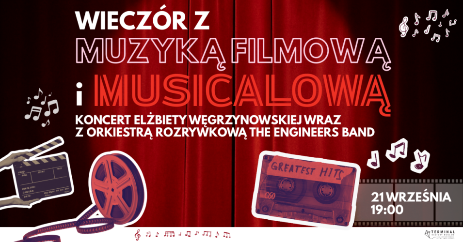 Wieczór z muzyką filmową i musicalową – koncert Elżbiety Węgrzynowskiej