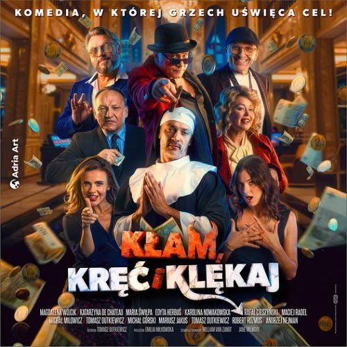 Tytuł wydarzenia: Spektakl „Kłam, kręć i klękaj” w Zielonej Górze (Lubuski Teatr)