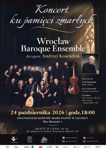 Wrocław Baroque Ensemble – Koncert ku pamięci zmarłych