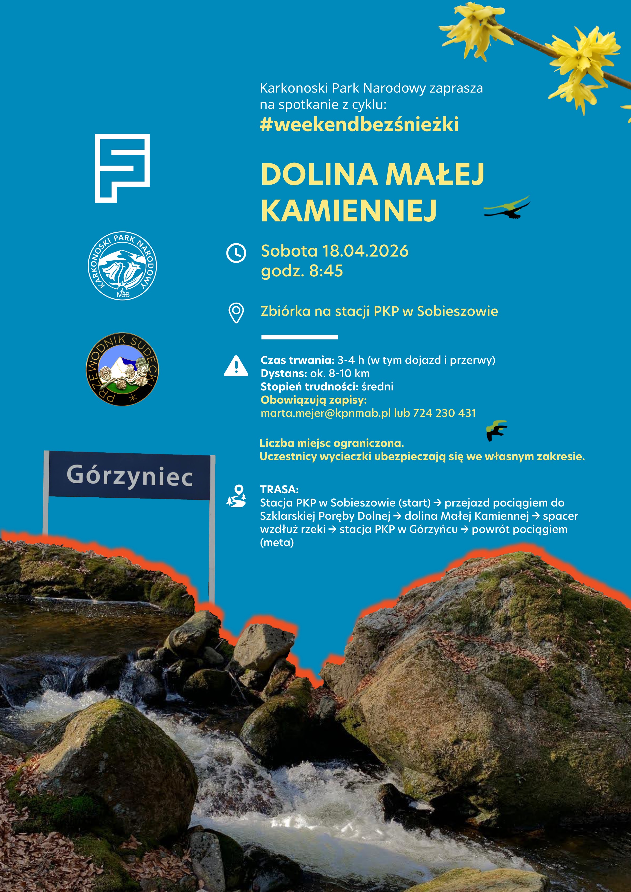 Weekend bez Śnieżki 18.04.2026