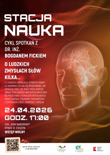 STACJA NAUKA - O LUDZKICH ZMYSŁACH SŁÓW KILKA... - dr inż. Bogdan Ficek